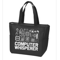 Computer Whisperer Zip Tote Bag