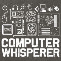 Computer Whisperer Cotton Canvas Backpack
