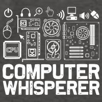 Computer Whisperer Vector Backpack