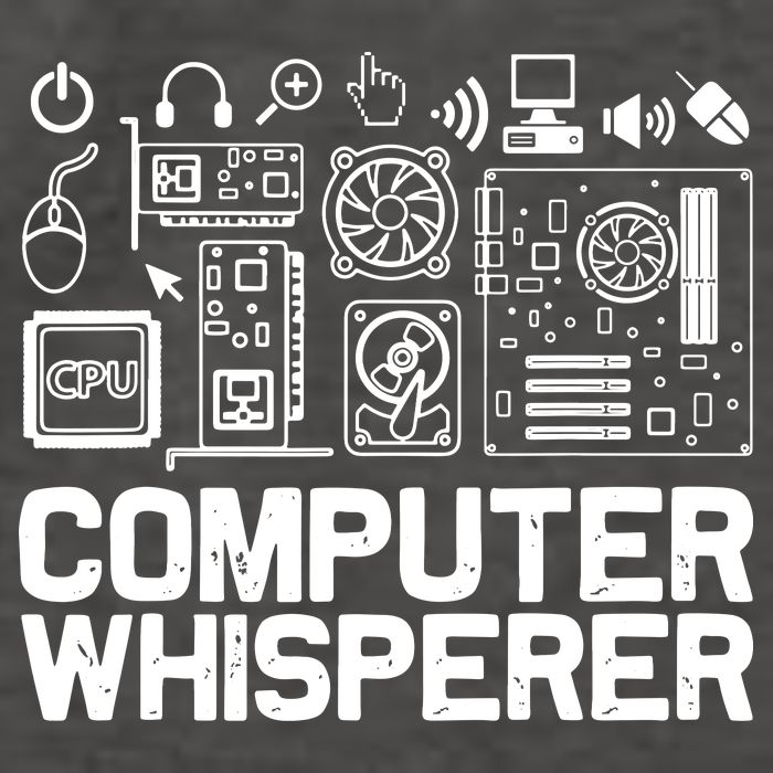 Computer Whisperer Vector Backpack