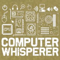 Computer Whisperer Garment-Dyed Women's Muscle Tee
