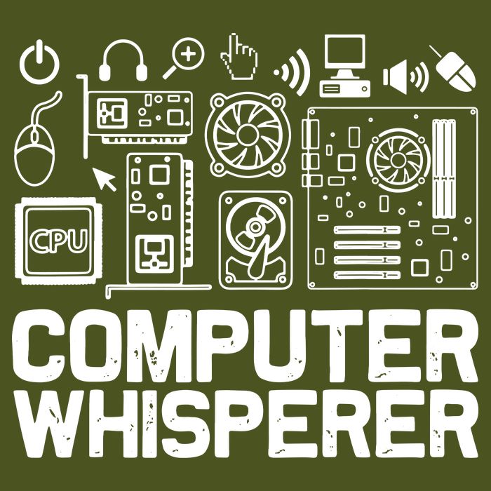 Computer Whisperer Sustainable Bucket Hat