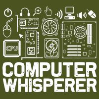 Computer Whisperer Short Acrylic Beanie