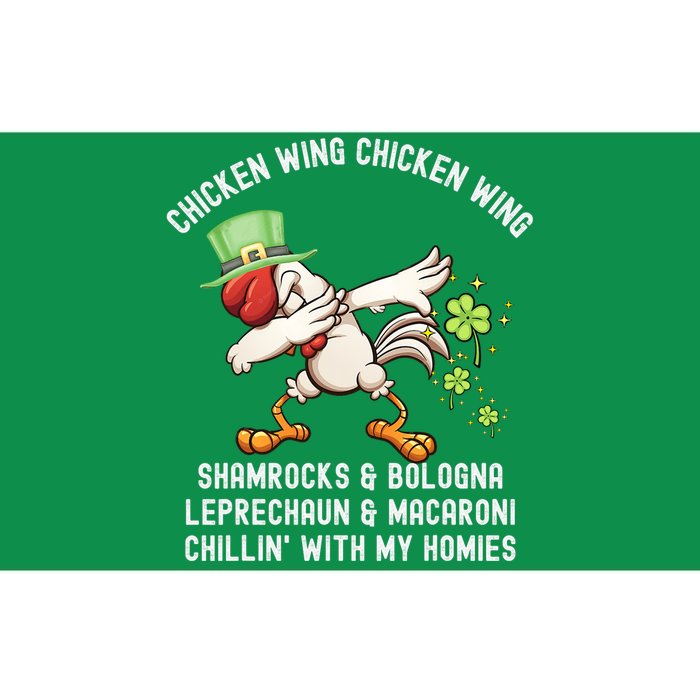 Chicken Wing Chicken Wing Song Hot Dog Bologna St Pattys Day Bumper Sticker