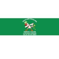 Chicken Wing Chicken Wing Song Hot Dog Bologna St Pattys Day Bumper Sticker