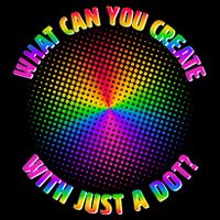 Colorful What Can You Create With Just A Dot Daily Commute Backpack