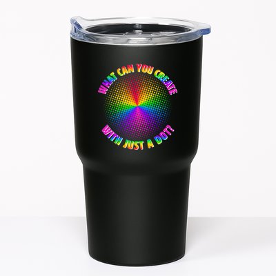 Colorful What Can You Create With Just A Dot Tumbler