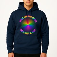 Colorful What Can You Create With Just A Dot Hoodie