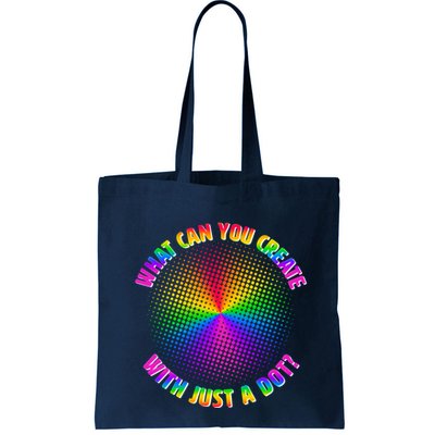 Colorful What Can You Create With Just A Dot Bag
