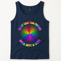 Colorful What Can You Create With Just A Dot Tank Top