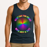 Colorful What Can You Create With Just A Dot Tank Top