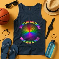 Colorful What Can You Create With Just A Dot Tank Top