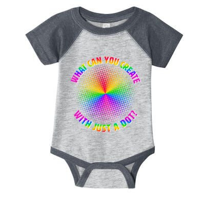 Colorful What Can You Create With Just A Dot Infant Baby Jersey Bodysuit