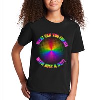 Colorful What Can You Create With Just A Dot Kids T-Shirt