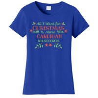 Cardigan Welsh Corgi Christmas Dog Lover Funny Saying Xmas Gift Women's T-Shirt