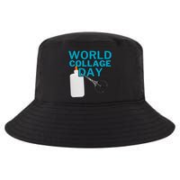 Celebrate World Collage Day Cool Comfort Performance Bucket Hat