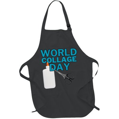 Celebrate World Collage Day Apron