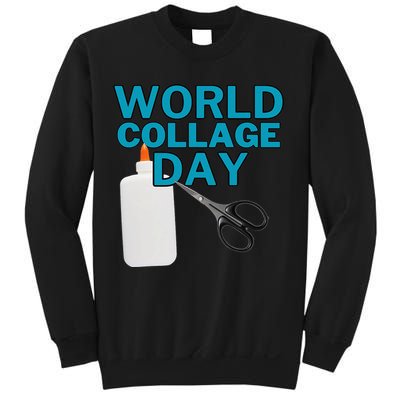 Celebrate World Collage Day Sweatshirt