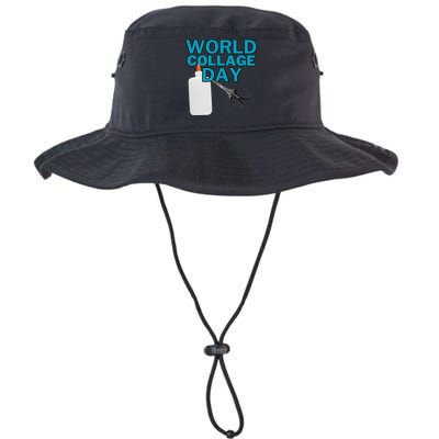 Celebrate World Collage Day Bucket Hat