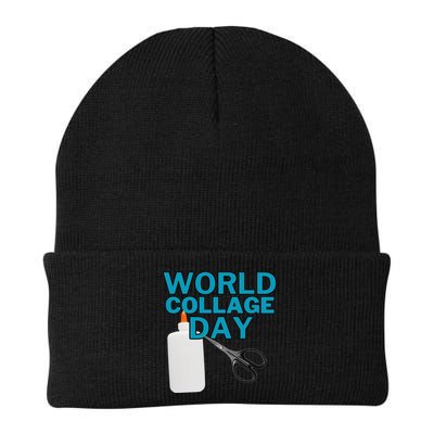 Celebrate World Collage Day Beanie