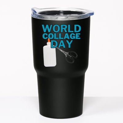 Celebrate World Collage Day Tumbler