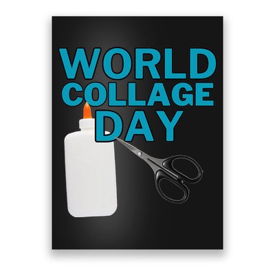 Celebrate World Collage Day Poster