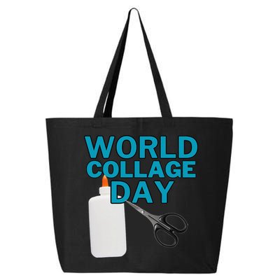 Celebrate World Collage Day 25L Jumbo Tote