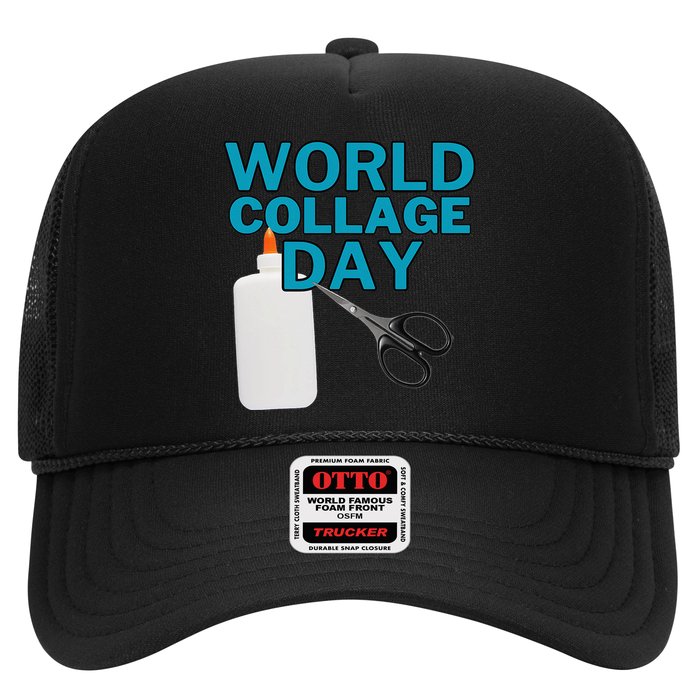 Celebrate World Collage Day Hat