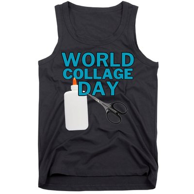 Celebrate World Collage Day Tank Top
