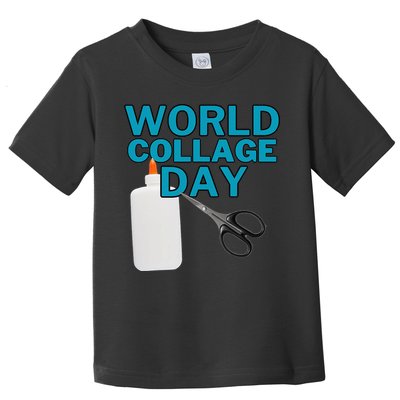 Celebrate World Collage Day Toddler T-Shirt