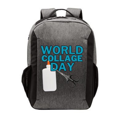 Celebrate World Collage Day Vector Backpack