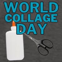 Celebrate World Collage Day Vector Backpack