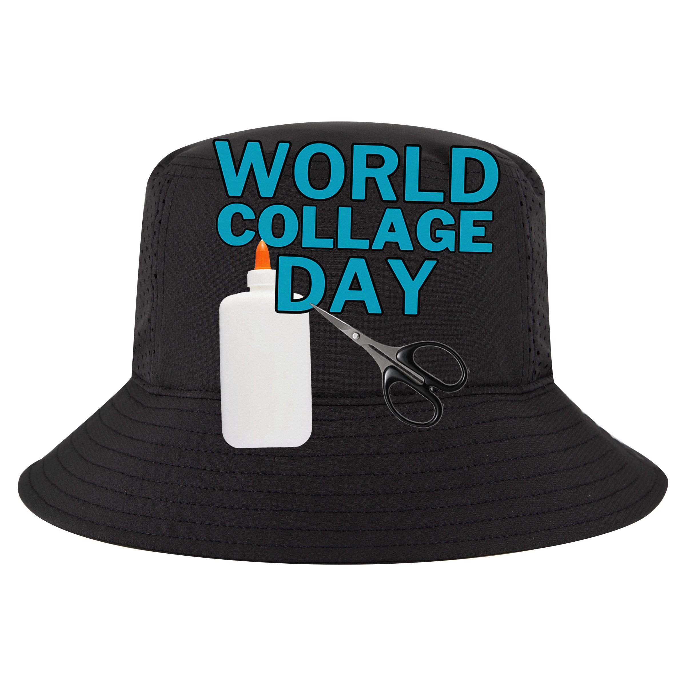 Celebrate World Collage Day Cooling Performance Crew T-Shirt