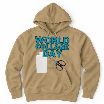 Celebrate World Collage Day Hoodie