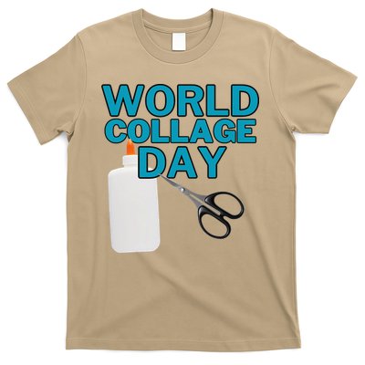 Celebrate World Collage Day T-Shirt