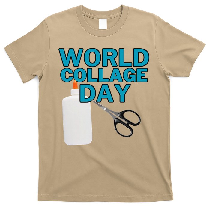 Celebrate World Collage Day T-Shirt