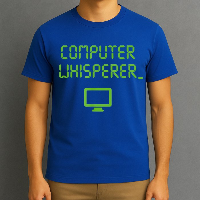 Computer Whisperer Cool Gift Tech Support Nerds Geeks Funny It Cute Gift T-Shirt
