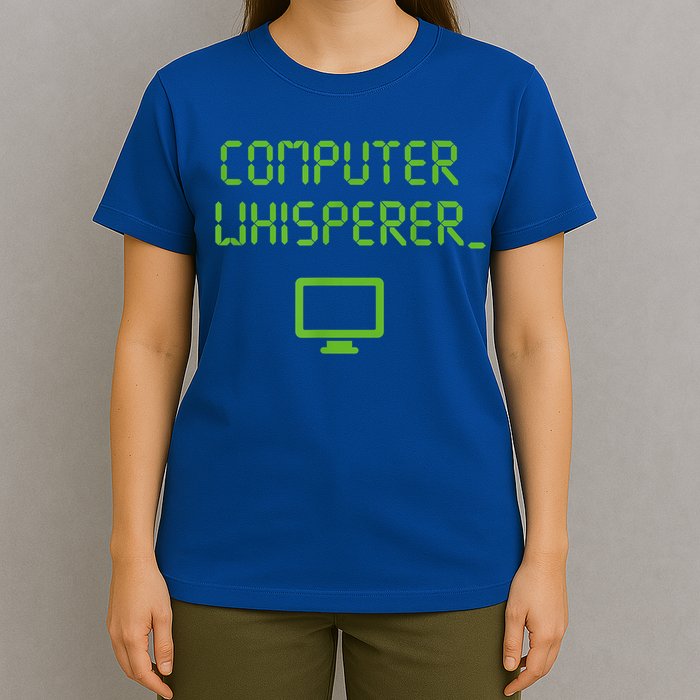 Computer Whisperer Cool Gift Tech Support Nerds Geeks Funny It Cute Gift T-Shirt
