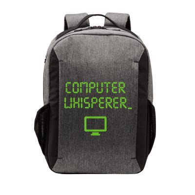 Computer Whisperer Cool Gift Tech Support Nerds Geeks Funny It Cute Gift Vector Backpack