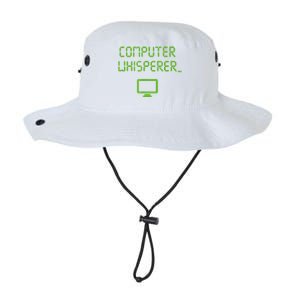 Computer Whisperer Cool Gift Tech Support Nerds Geeks Funny It Cute Gift Legacy Cool Fit Booney Bucket Hat