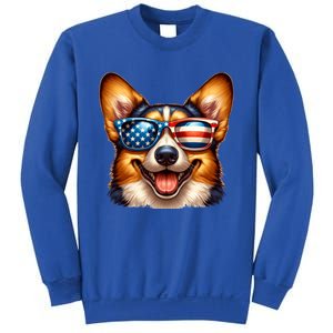 Cardigan Welsh Corgi 4th Of July Patriotic Dog American Meaningful Gift Sweatshirt