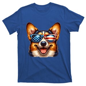 Cardigan Welsh Corgi 4th Of July Patriotic Dog American Meaningful Gift T-Shirt