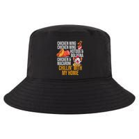 Chicken Wing Chicken Wing Hot Dog And Bologna Cool Comfort Performance Bucket Hat