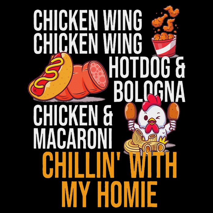 Chicken Wing Chicken Wing Hot Dog And Bologna Cooling Performance Crew T-Shirt