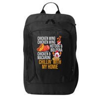 Chicken Wing Chicken Wing Hot Dog And Bologna City Backpack