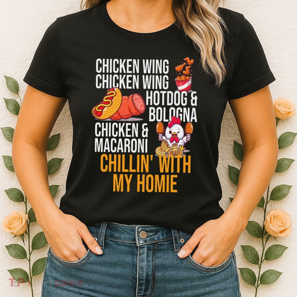 Chicken Wing Chicken Wing Hot Dog And Bologna Womens T-Shirt