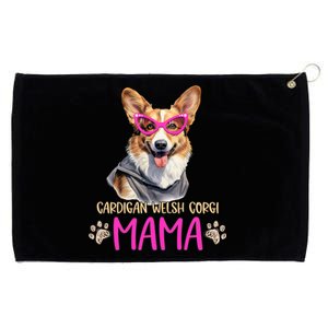 Cardigan Welsh Corgi Dog Breed Mama Cute Puppy Mother Gift Grommeted Golf Towel