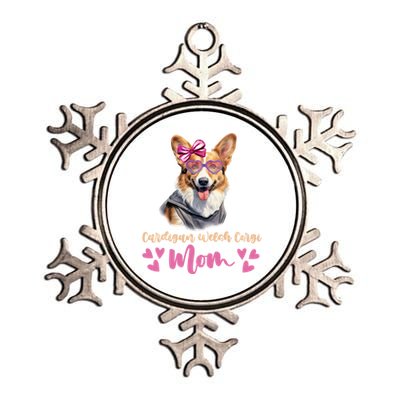 Cardigan Welsh Corgi Dog Mom Mothers Day Lover Dog Gift Metallic Star Ornament