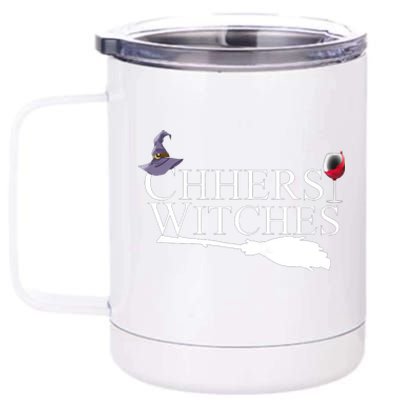 Cheers Witches 12 oz Stainless Steel Tumbler Cup