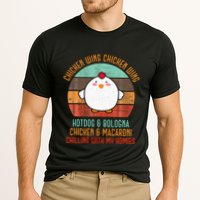 Chicken Wing Chicken Wing Song Lyric Hot Dog Bologna Cooling Performance Crew T-Shirt